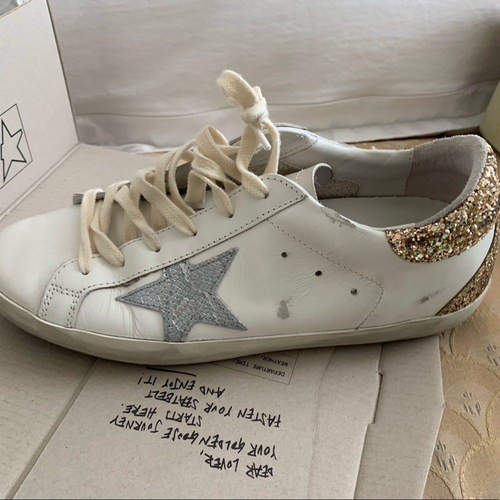 Brand new golden goose superstars